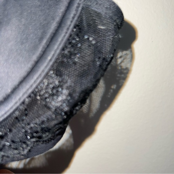 Victoria Secret Angels IPEX Full Coverage Underwire Black Bra Size 34B - Picture 7 of 10